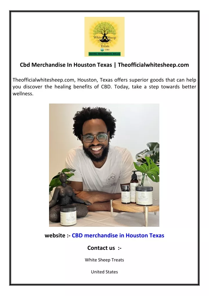 cbd merchandise in houston texas