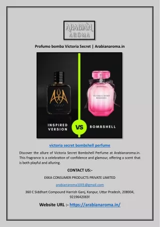 Profumo bomba Victoria Secret | Arabianaroma.in