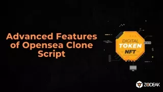Advanced Features of opensea clone script