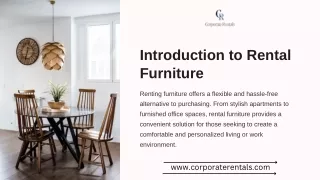 Buy Short Term Furniture Rentals In USA