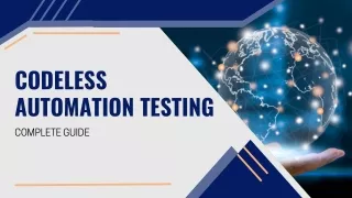 Mastering Codeless Automation Testing: A PowerPoint Guide