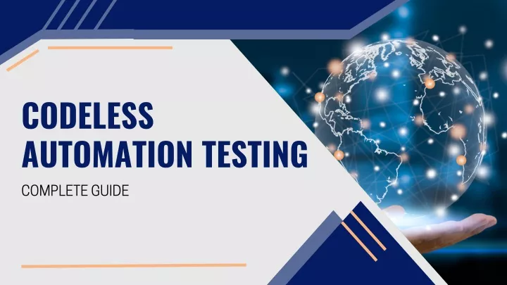 codeless automation testing