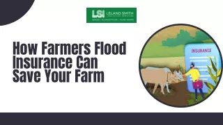 How Farmers Flood Insurance Can Save Your Farm