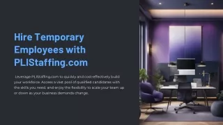 Hire-Temporary-Employees-with-PLIStaffingcom