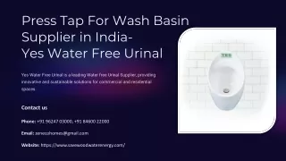 Press Tap For Wash Basin Supplier in India, Best Press Tap For Wash Basin Suppli
