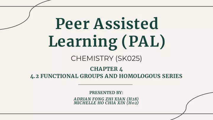 peer assisted learning pal