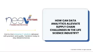 How Can Data Analytics Alleviate Supply Chain Challenges In The Life Sciences Industry_