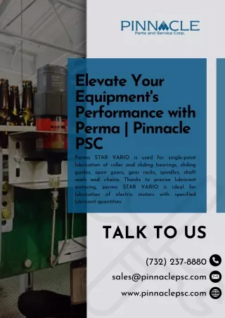 Explore Perma's Automatic Lubrication Systems - Pinnacle PSC