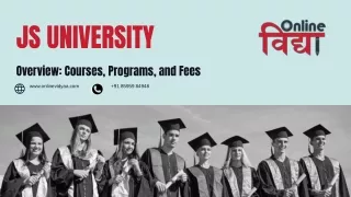 JS University Overview: Courses, Programs, and Fees