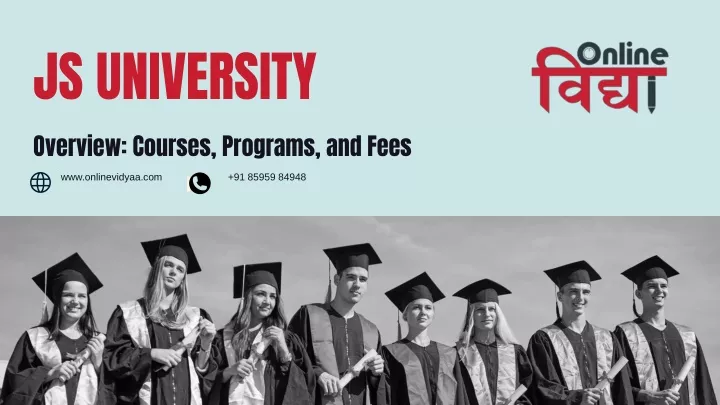 js university overview courses programs and fees