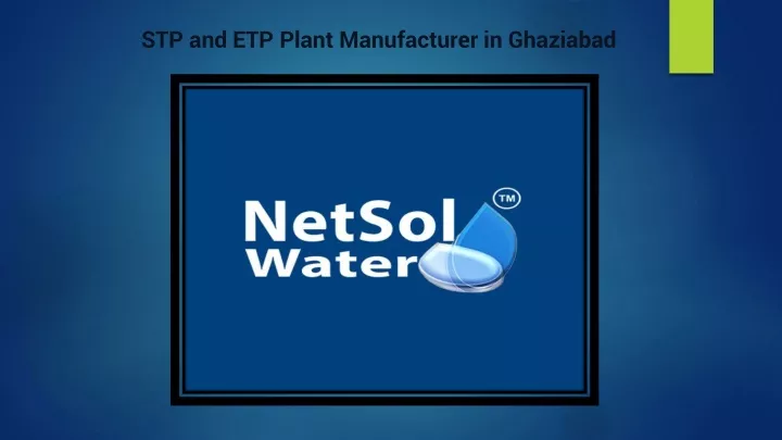 stp and etp plant manufacturer in ghaziabad