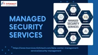 How Managed Security Services Secure Your Business