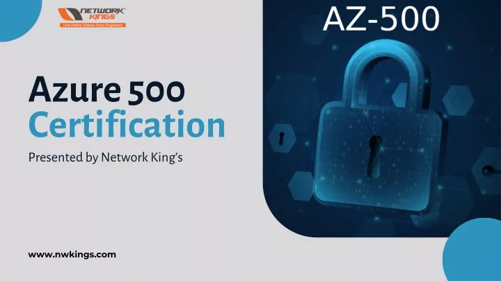 azure 500 certification presented by network king