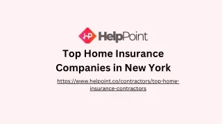 Home Insurance Companies New York
