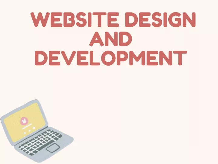 website design and development