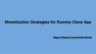 monetization strategies for rummy clone app