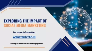 Exploring the impact of social media marketing