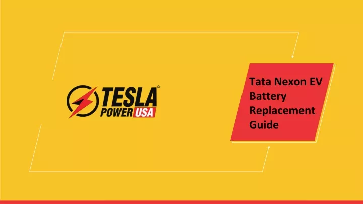 tata nexon ev battery replacement guide