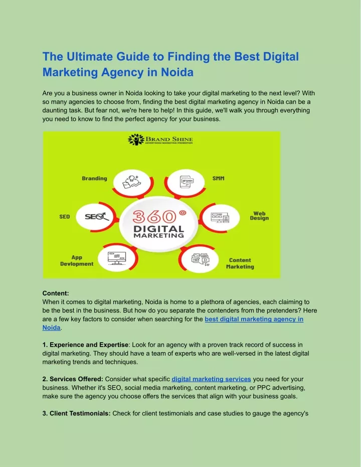 the ultimate guide to finding the best digital