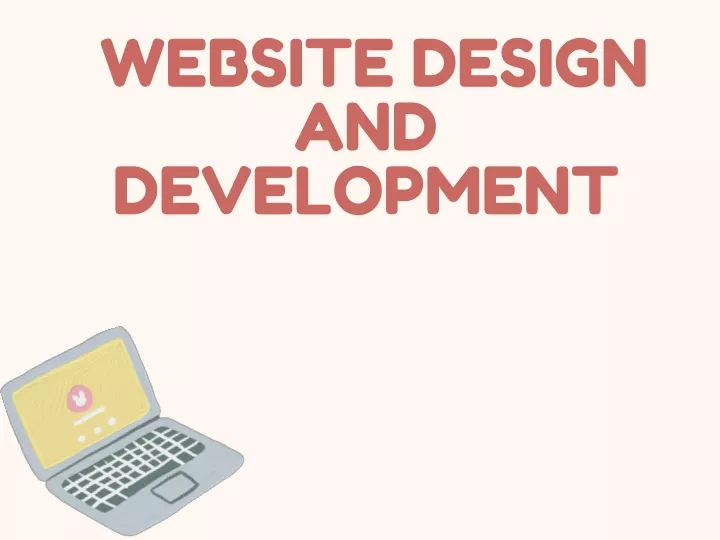 website design and development