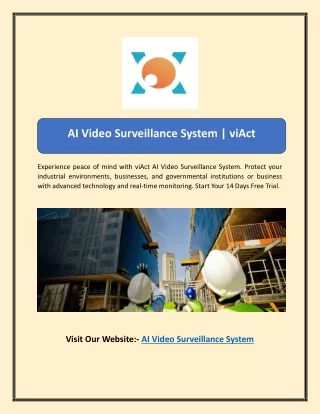 ai video surveillance system viact