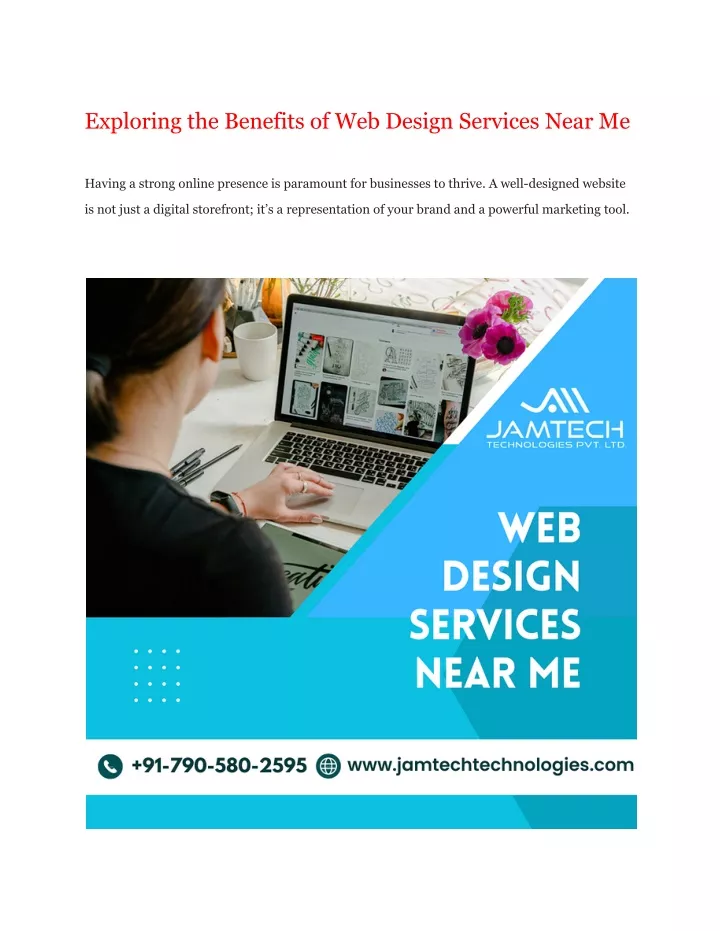 exploring the benefits of web design services