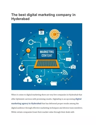 Digital Marketing Agency is a web marketing business that provides SEO, PPC, so