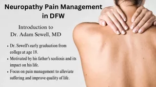 neuropathy pain management in dfw
