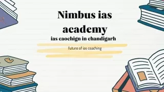 nimbus ias academy for ias coaching in chandgarh