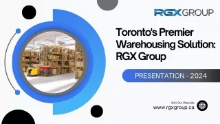 Warehousing and distribution | RGX Group