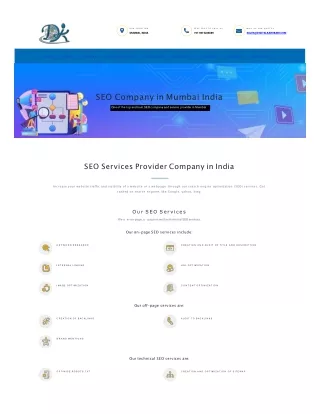 The Top SEO Agency and Service Provider in Mumbai - Digital Karobari