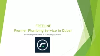 Premier plumbing in dubai