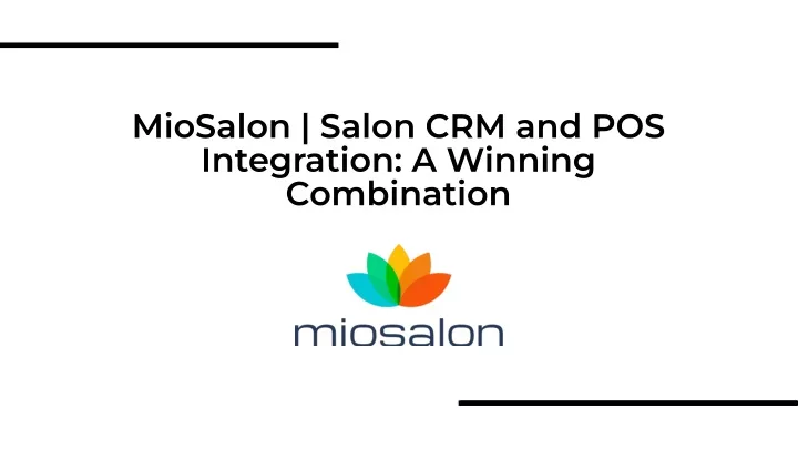 miosalon salon crm and pos integration a winning