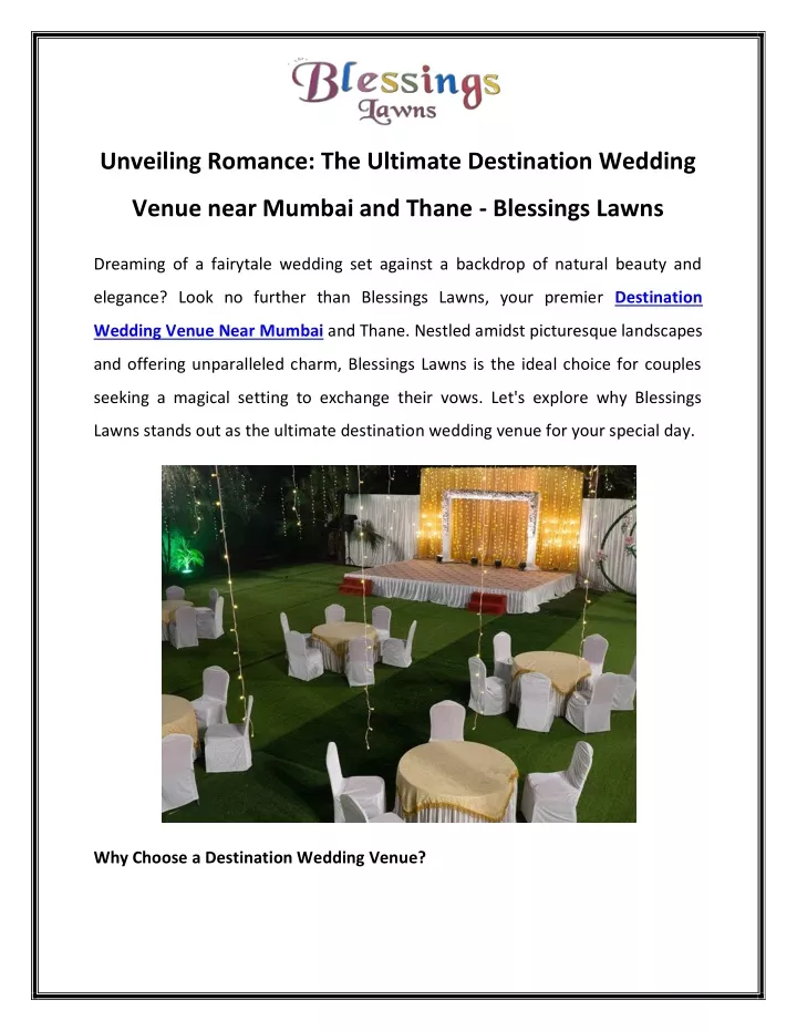 unveiling romance the ultimate destination wedding