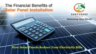 How Solar Panels Reduce Your Electricity Bills