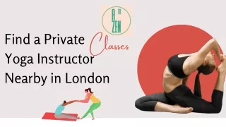 Transform Your Practice with a Private Yoga Instructor Near You