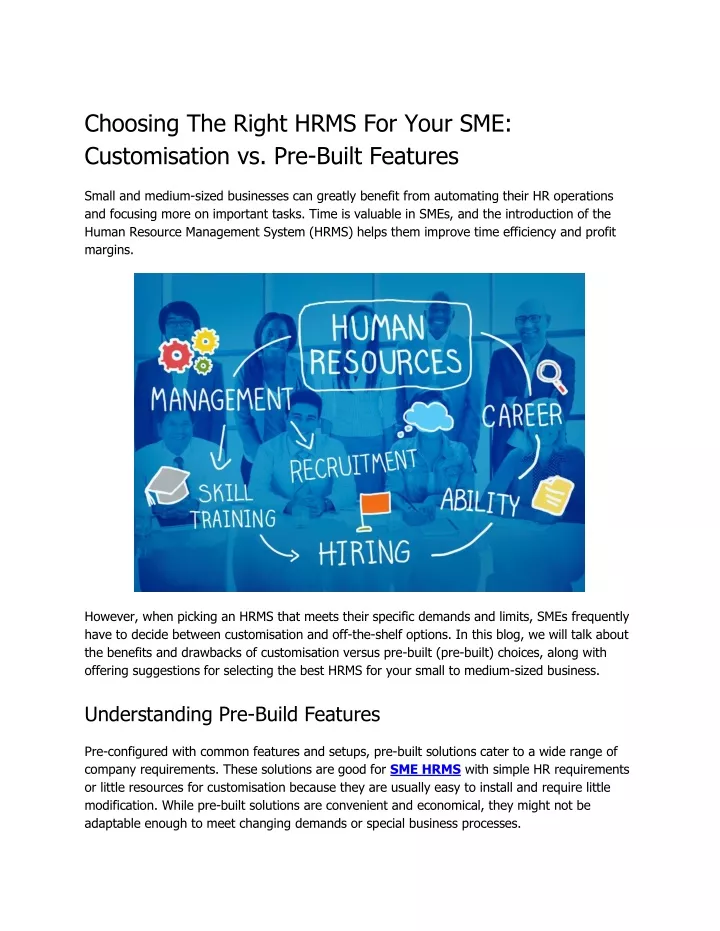 choosing the right hrms for your