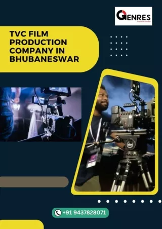 TVC Film Production Company Bhubaneswar