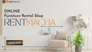 Online Furniture Rental Shop-RentMacha