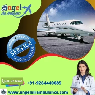 Book Angel Air Ambulance Service in Raipur at a Reasonable Rate