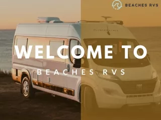 The best Campervans For Sale in Australia | Beaches RVs