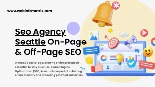 Seo Agency Seattle On-Page & Off-Page SEO