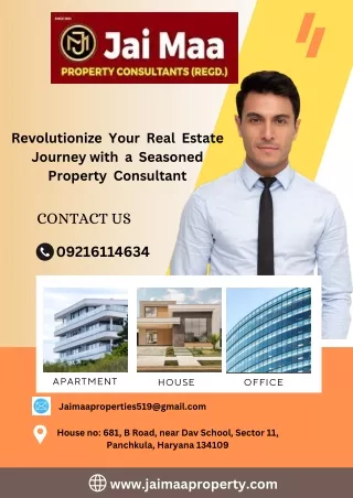 Property consultant in Panchkula