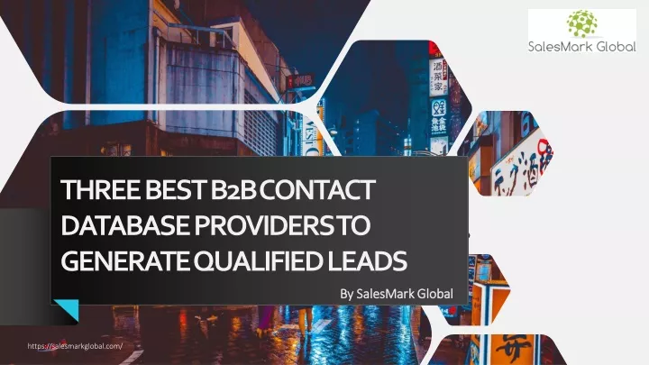 three best b2b contact database providers to generate qualified leads