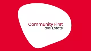 Welcome To Community First Real Estate Agent Liverpool