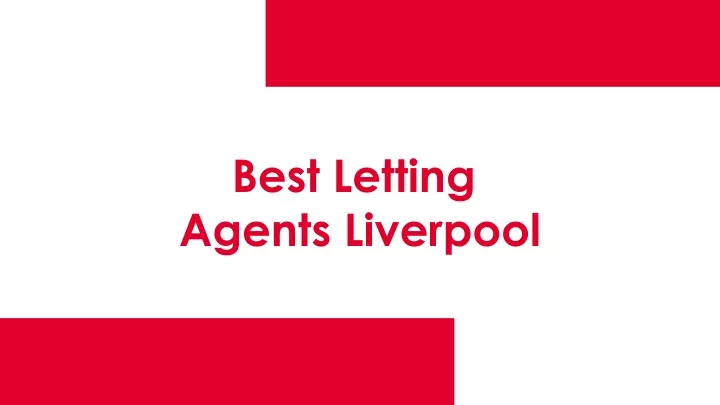 best letting agents liverpool