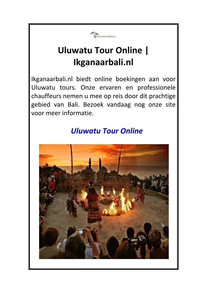 uluwatu tour online ikganaarbali nl