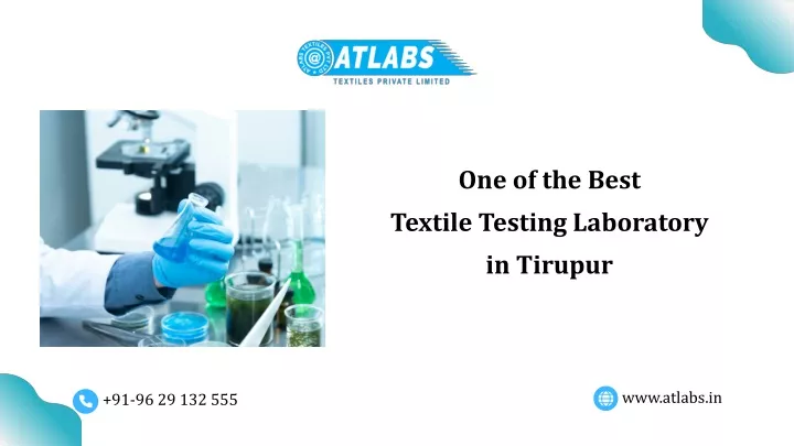 one of the best textile testing laboratory