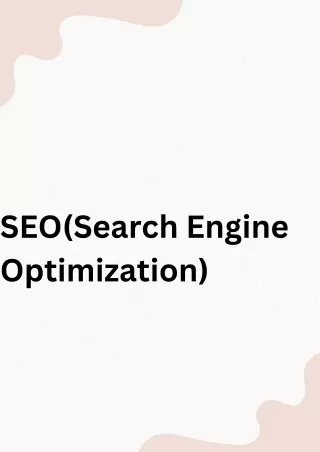 What Is Seo?