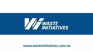 Waste And Recycling Equipment At Waste Initiatives